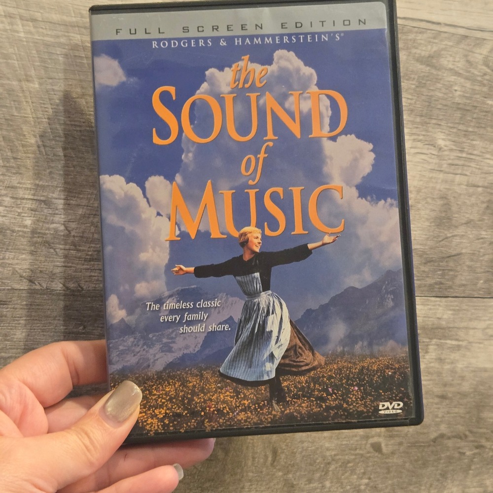 The Sound of Music DVD Full Screen Edition Rodgers & Hammerstein Julie Andrews